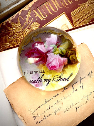 It Is Well With My Soul Paperweight