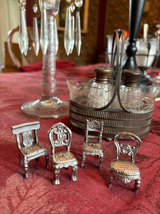 Chippendale Chairs Placecard Holders