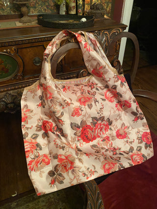 Cabbage Rose Tote