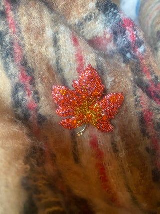 Sugar Maple Brooch