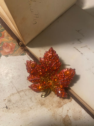 Sugar Maple Brooch