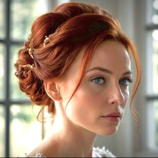 Gilded Swallows Hair Pins