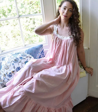Broderie Anglaise Gown
