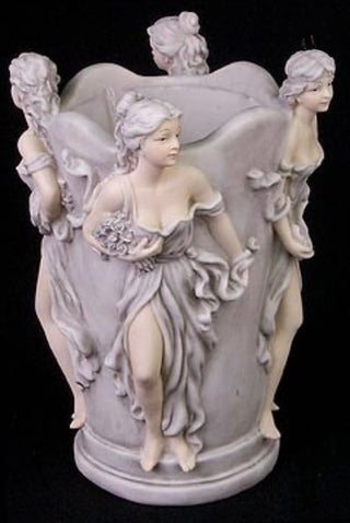 Four Maidens Vase