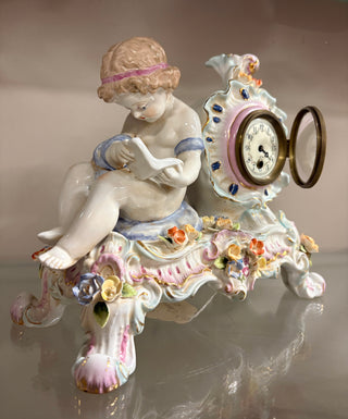 “Precious Time” Capodimonte Clock