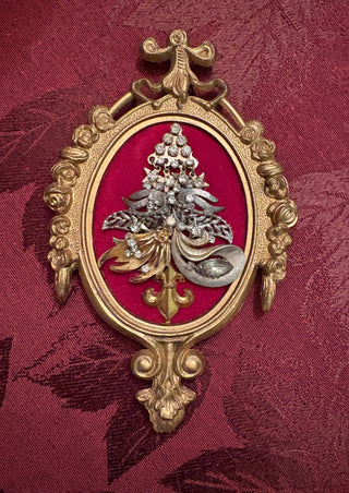 “Edwardian Evergreen” Vintage Jewelry Tree