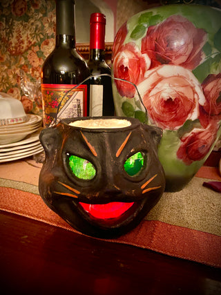 Poe’s Pussycat Lantern & Candy Bucket