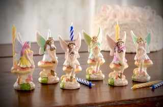 Fairy Birthday Cake Candleholders