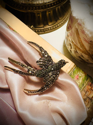 “Swallow in Starlight” Pin