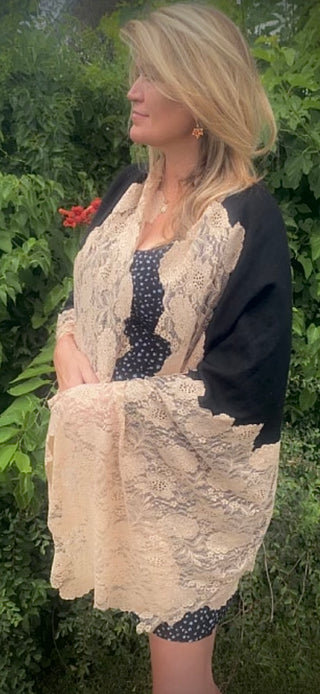 Parisian Lace Cashmere Wrap