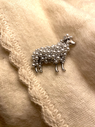 Lambchops Brooch