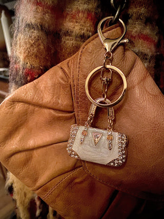 Purse Charm Key Fob