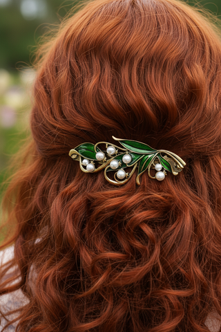 Muguet de Bois Barrette