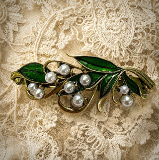 Muguet de Bois Barrette