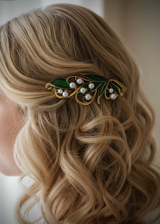 Muguet de Bois Barrette