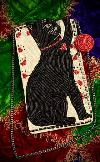 Black Cat Couture Mary Frances Crossbody