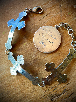 Abbaye de Fontenay Nun's Cross Bracelet