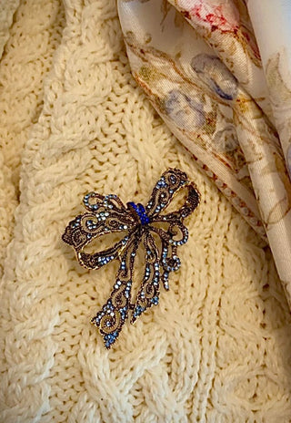 True Blue Brooch