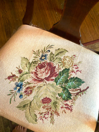 Flanders Floral Belgian Tapestry Chair Cover