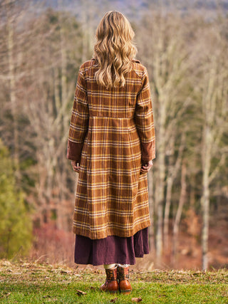 Dickens Classic Plaid Coat