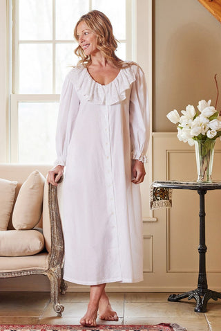 Romantic Reverie Ruffled Nighty