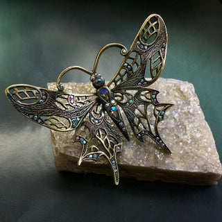 Filigree Butterfly Brooch