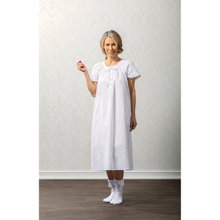 Embroidered English Cotswolds Nightie