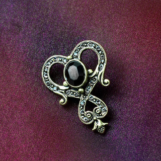 Lover's Knot Art Deco Brooch