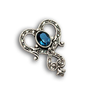 Lover's Knot Art Deco Brooch