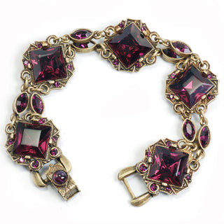 Art Deco Square Bracelet