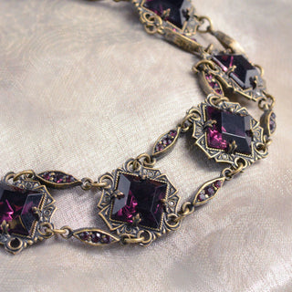 Art Deco Square Bracelet