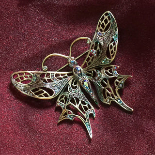 Filigree Butterfly Brooch