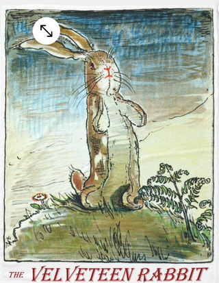 The Velveteen Rabbit Lap Throw