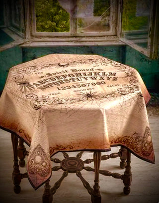 Restless Spirits Ouija Board Tablecloth