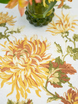 Mum Garden Tablecloth Ecru