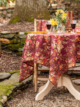 Vineyard Haven Tablecloth Cinnamon