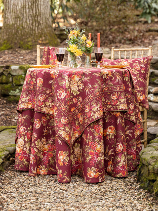 Vineyard Haven Tablecloth Cinnamon