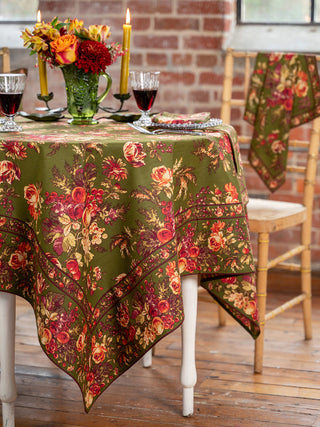 Vineyard Haven Tablecloth Olive