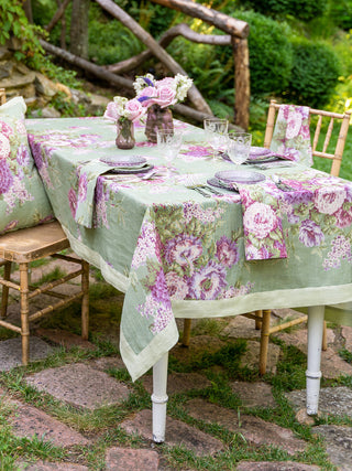 Giverny Garden Linen Tablecloth