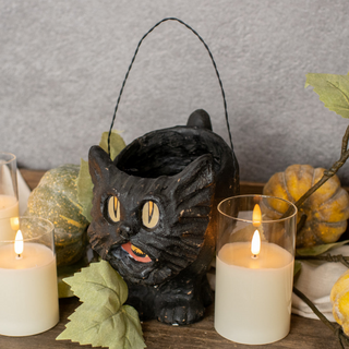 Scaredy Cat Vintage Candy Bucket