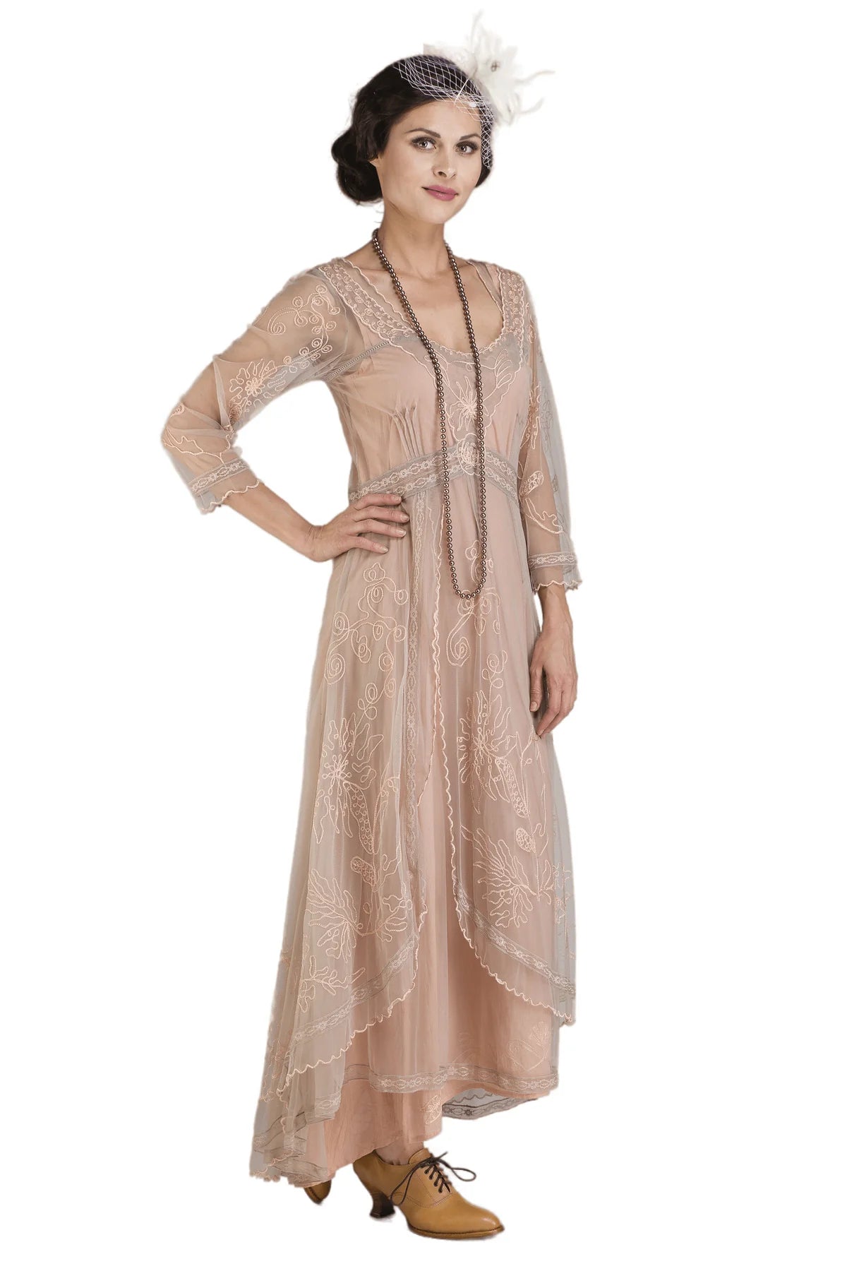 Downton Abbey Tea Party Gown Quartz Hopeless Romantic