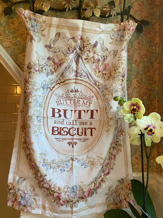 Butter My Butt Tea Towel