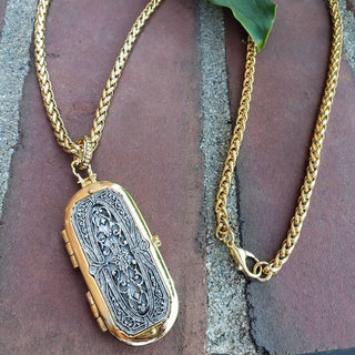 Victorian Vinaigrette Pendant Locket