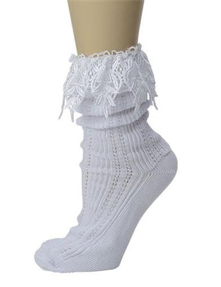Chantilly Lace Ankle Socks