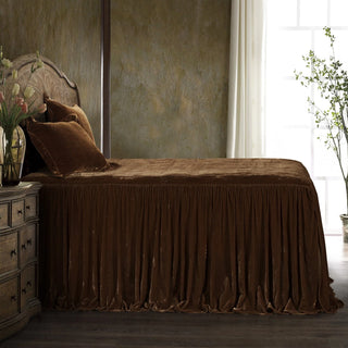 Venetian Silk Velvet Queen Bedding Set