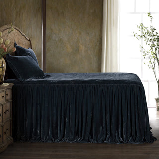 Venetian Silk Velvet Queen Bedding Set