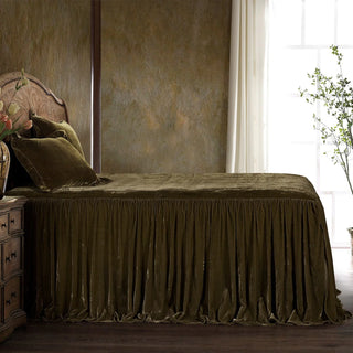 Venetian Silk Velvet Queen Bedding Set