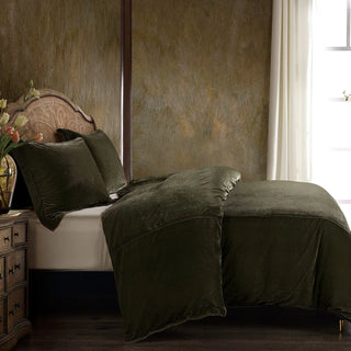 Venetian Silk Velvet Queen Duvet Cover