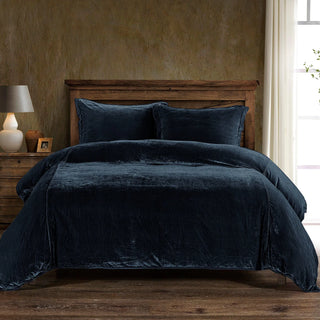 Venetian Silk Velvet Queen Duvet Cover