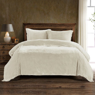 Venetian Silk Velvet Queen Duvet Cover